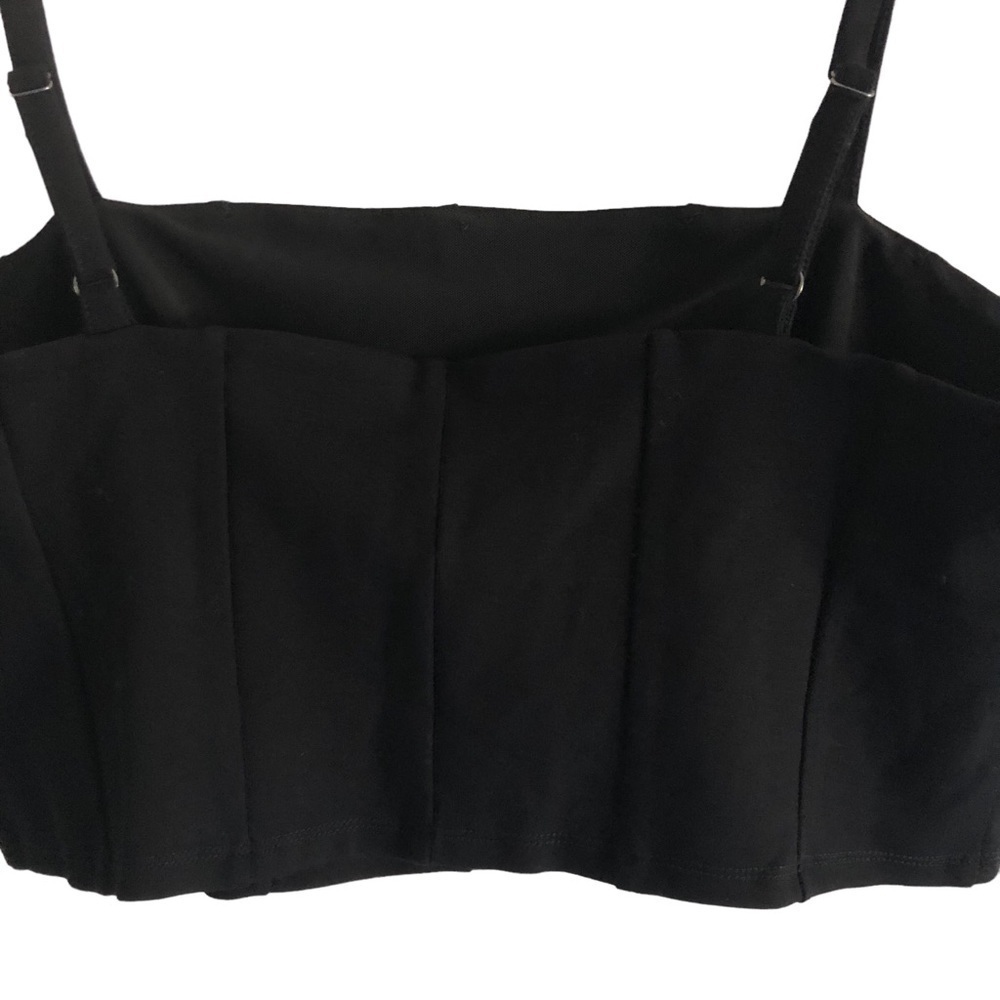 11 Honore Shayla Black Corset Crop Top Size 2x Nwt — image 8 of 8